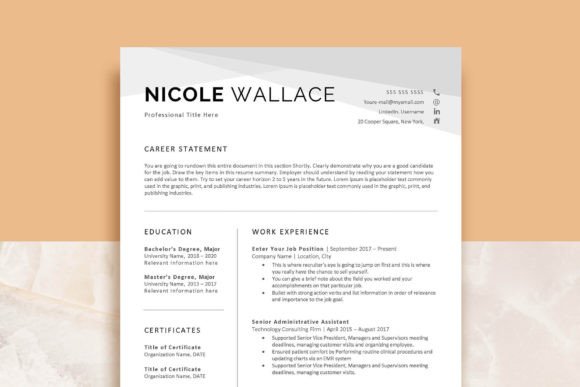 Download Modern Resume Template - Premium Resources