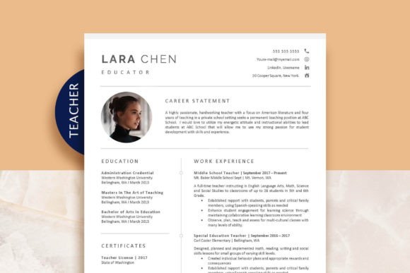 Download University Professor Resume Template - Premium Bundle