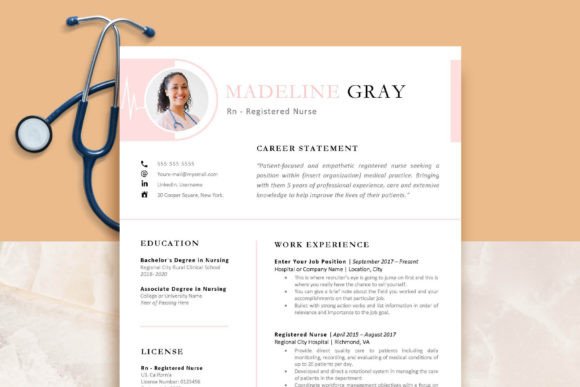 Download Registered Nurse Resume Template - Resume template Collection