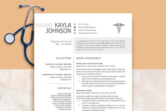 Download New Grad Nurse Resume Template - Resume template Collection