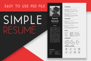 Download Free Resume Template PSD + 350 Icons - Resume template Collection