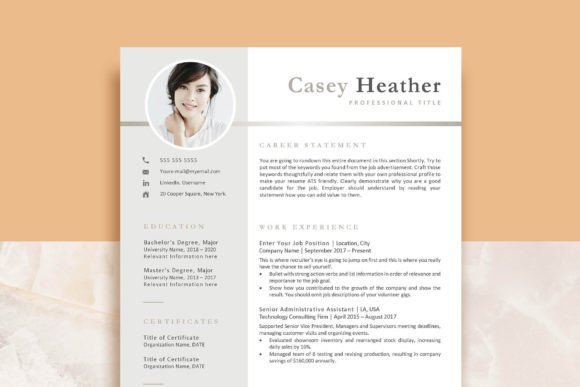 Download Professional Resume Template - Premium Resources