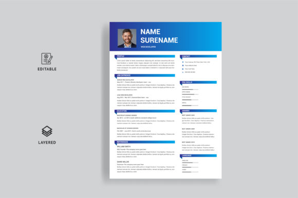 Download Minimalist Professional Resume Template - Resume template Collection