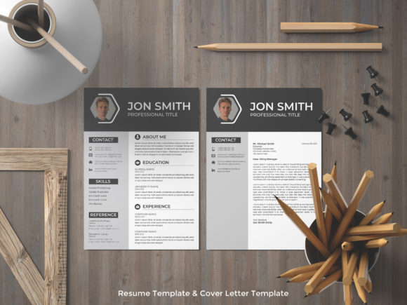 Download Resume and Cover Letter Template | CV - Resume and cover letter template Collection